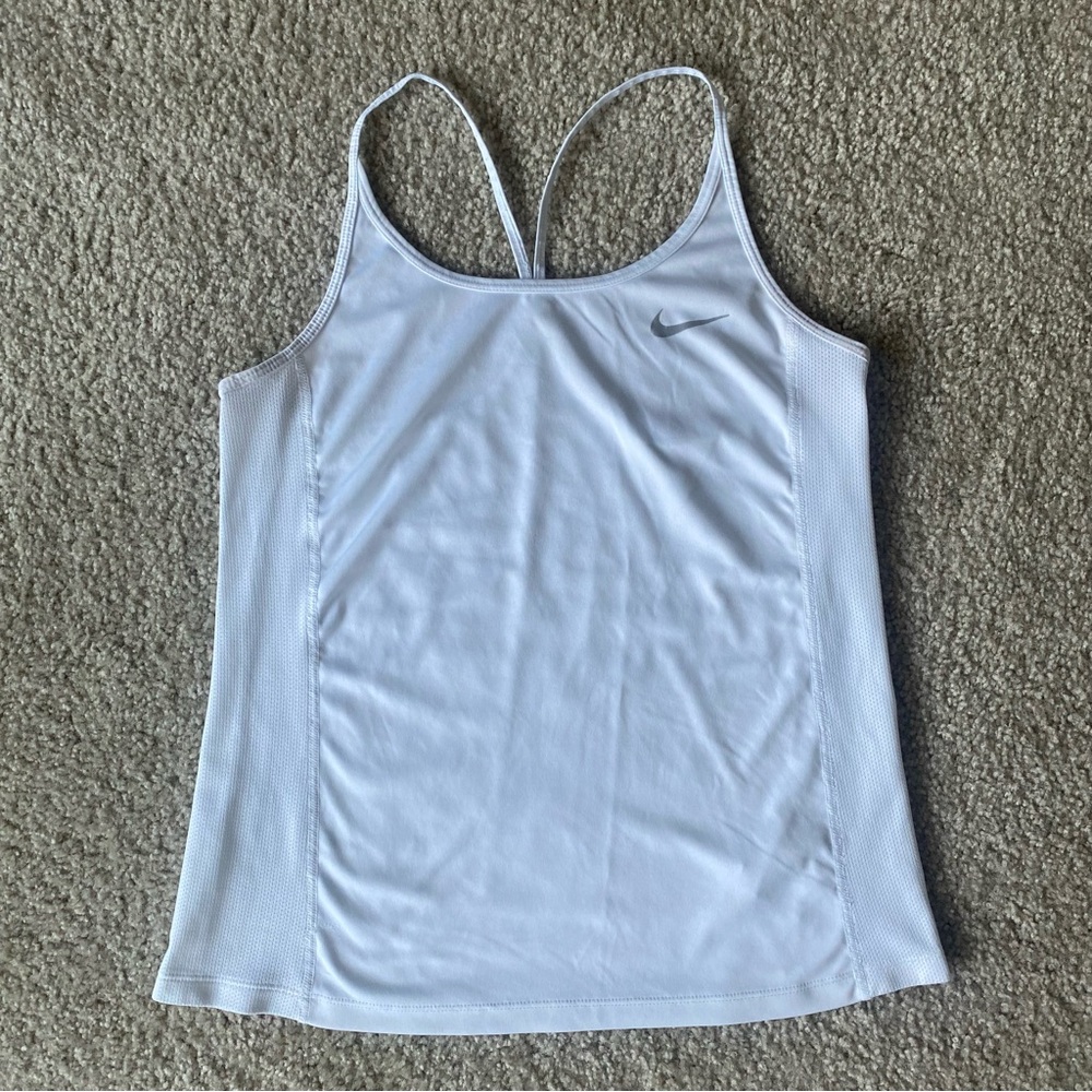 Women's Nike Dri Fit Racerback Performance Workout Tank Top Size M